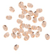 Pietre di cristallo sciolte in resina - Joblot Swarovski - da 1 a 6 mm - Light Peach x10g
