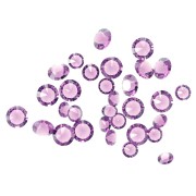 Pietre di cristallo sciolte in resina - Joblot Swarovski - da 1 a 6 mm - Ametista x10g