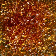 Pietre di cristallo sciolte in resina - Joblot Swarovski - da 1 a 6 mm - Topazio x10g