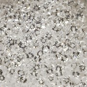 Pietre di cristallo sciolte in resina - Joblot Swarovski - da 1 a 6 mm - Crystal x10g