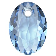 Swarovski 6438 Ciondolo con taglio ellittico 11,5 mm - Blu freddo ricreato x1
