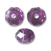 Sfera schiacciata PureCrystal 5040 mm. 8 Amethyst x1