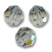 Swarovski 5000 4 mm Black Diamond perline rotonde x20