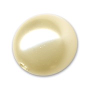 Perla semiperforata Swarovski 5818 8 mm Light Gold Pearl x1