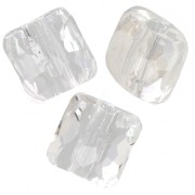 Perle quadrate 6 mm - Fantasy Square PureCrystal 5035 - Cristallo x6