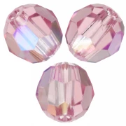 Perle - PureCrystal 5000 Perla rotonda da 4 mm - Rosa chiaro brillante x20 PureCrystal 5000 Perla rotonda da 4 mm - Rosa chiaro brillante x20