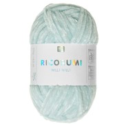 Ricorumi in lana ciniglia Nilli Nilli di Rico Design Amigurumi - Blu ghiaccio 015 x25g