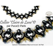 Perle di vetro Samos® by Puca® 5x7 mm - Vogue Hibiscus Mat x10g