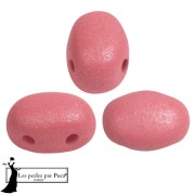 Opaque White - Perle di vetro Samos® by Puca® 5x7 mm - Vogue Indian Rose Mat x10g Perle di vetro Samos® by Puca® 5x7 mm - Vogue Indian Rose Mat x10g