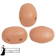 Opaque White - Perle di vetro Samos® by Puca® 5x7 mm - Vogue Orange Peach Mat x10g Perle di vetro Samos® by Puca® 5x7 mm - Vogue Orange Peach Mat x10g