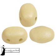 Opaque White - Perle di vetro Samos® by Puca® 5x7 mm - Vogue Stone Mat x10g Perle di vetro Samos® by Puca® 5x7 mm - Vogue Stone Mat x10g