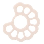 Tagliabiscotti creolo traforato 26x31 mm in polimero biodegradabile - Beige x1