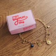 I miei gioielli fai-da-te - Kit di gioielli Charms Collana Astres in acciaio inossidabile Dorato