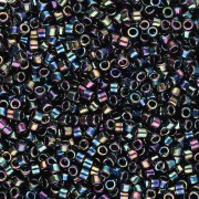 Miyuki Delica 11/0 DB0005 - Iris blu variegato metallizzato confezione da 100 g