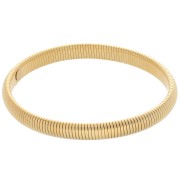 Bracciale in perline da 68 mm - larghezza 8 mm - acciaio inossidabile Dorato 304L x1