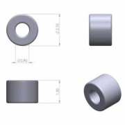 Rocailles Matubo 11/0 2,10 mm - Mat metallizzato Iris oro x10g