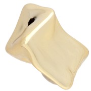 Irrégulier - CCB Acrilico metallizzato 20x17,5 mm Perla irregolare - Dorato x1 CCB Acrilico metallizzato 20x17,5 mm Perla irregolare - Dorato x1