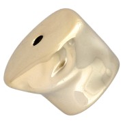 Irrégulier - CCB Metallic Acrylic 16x20mm Perle irregolari - Dorato x1 CCB Metallic Acrylic 16x20mm Perle irregolari - Dorato x1