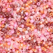 Arancio - Miscela Miyuki Delica 11/0 - Flower Power x8g Miscela Miyuki Delica 11/0 - Flower Power x8g