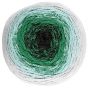 Rocchetto di corda per macramè in cotone Air Cake da 1 mm - Tie and Die Green x220m