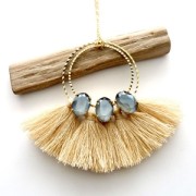 Anello di tessitura e montaggio rotondo da 20 mm - Placcato oro x1