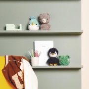 Ricorumi Filato di pelliccia sintetica Furry Rico Design Amigurumi - Nero 011 x25g