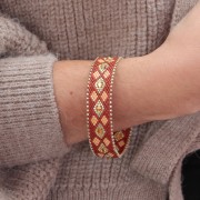 Toho Aiko 11/0 1,6 mm TA0145F - Rosso pepe smerigliato opaco x4g