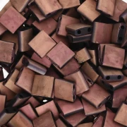 Miyuki Tila Beads 5x5x1.9 mm TL-55115 - Black Capri Rose Full Mat x10g