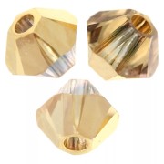 PureCrystal 5328 Trottole di cristallo da 3 mm - Crystal Aurum x1440