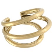 Demi-anneau - Bracciale per orecchie - Bague d'oreille triple anneaux 16 mm à 20 mm - Acciaio inossidabile 304 Gold x1 Bracciale per orecchie - Bague d'oreille triple anneaux 16 mm à 20 mm - Acciaio inossidabile 304 Gold x1