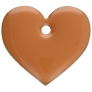 senape - Cuori in metallo e resina epossidica 12x13 mm - Senape x6 Cuori in metallo e resina epossidica 12x13 mm - Senape x6