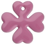 lilla - Paillettes trifoglio in metallo e resina epossidica 16 mm - Lilla x4 Paillettes trifoglio in metallo e resina epossidica 16 mm - Lilla x4