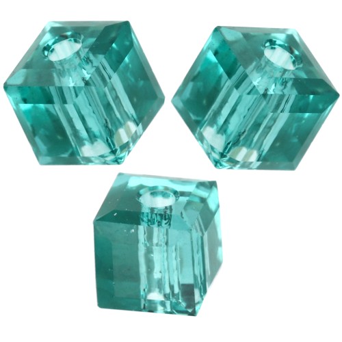 Cubo PureCrystal 5601 8 mm - Verde Caraibi reinventato x1