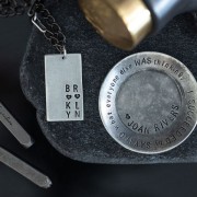 Punzoni ImpressArt Signature 3 mm per acciaio - Alfabeto Majuscules BROOKLYN x33