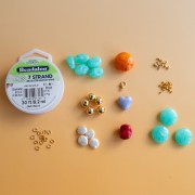 I miei gioielli fai-da-te - Kit bracciale XXL vintage con mix di perle