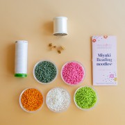 I miei gioielli fai da te - Kit di orecchini con frange in tecnica peyote (coppia)