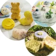 Fiori di lavanda essiccati per sapone x4g