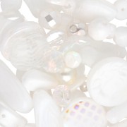 Crystal - Abbinamento di perline di Bohemia Mix Nuptial x50g Abbinamento di perline di Bohemia Mix Nuptial x50g