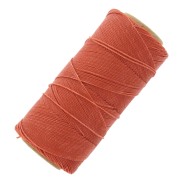 Bobina di filo cerato Linhasita per micro macramè 0,5 mm - Terracotta (35) x335m