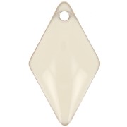 Losanga - Zecchini in metallo e resina epossidica 16x9 mm - Crema x8 Zecchini in metallo e resina epossidica 16x9 mm - Crema x8