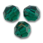 Emerald - PureCrystal 5000 Perle rotonde da 4 mm - Smeraldo x20 PureCrystal 5000 Perle rotonde da 4 mm - Smeraldo x20