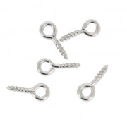 Ganci a vite per paste polimeriche 6 mm in Acciaio inox x10