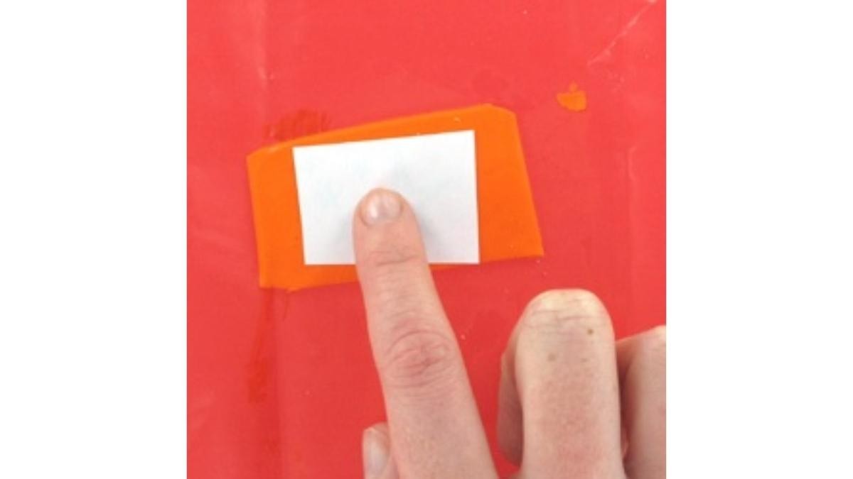 Usare un trasferimento su creazioni in argilla polimerica : Tappa 1 Usare un trasferimento su creazioni in argilla polimerica : Tappa 1