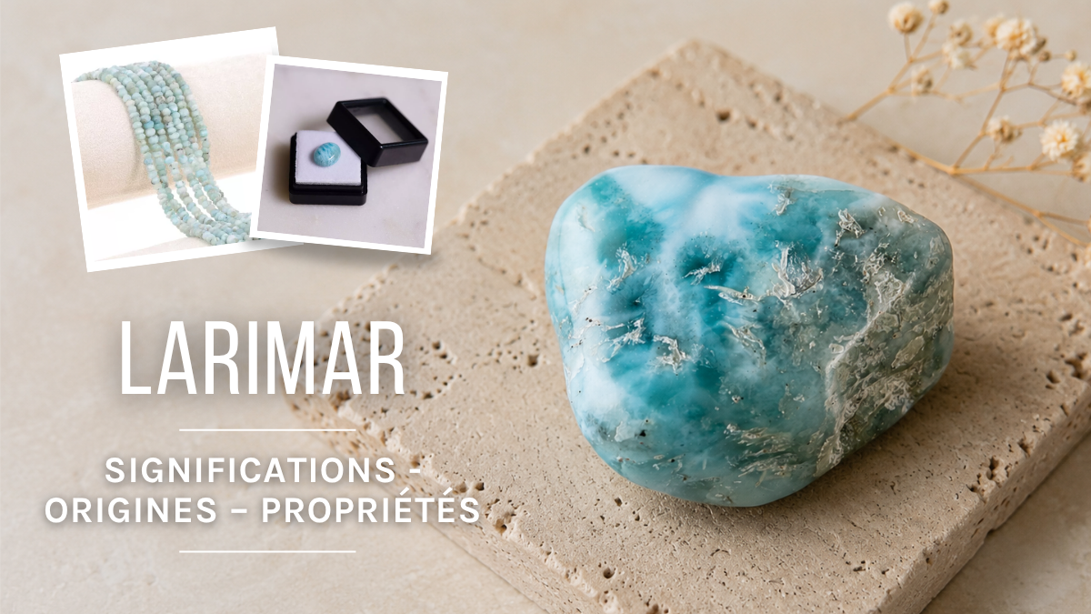 Larimar: origini, significato e virtù Larimar: origini, significato e virtù