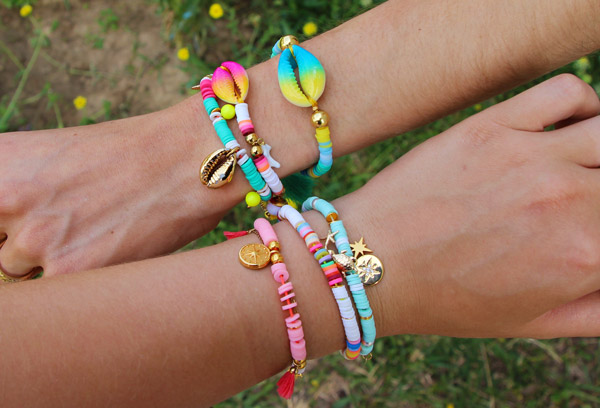bracelets heishi