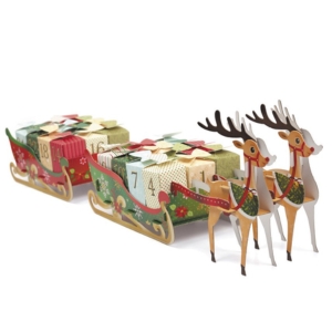 calendrier de l'avent à monter soi-même