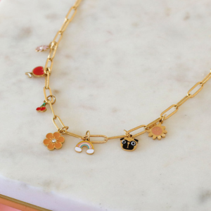 mini charms collier