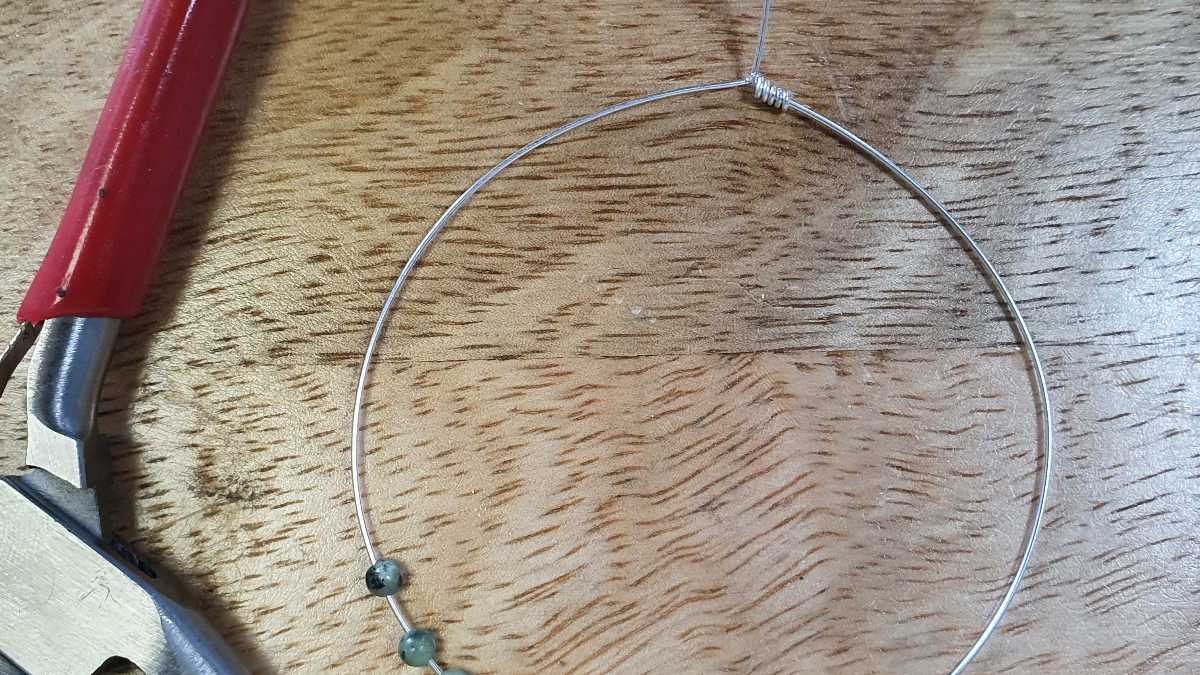 Bracciale settimanale in argento 925 con pietre preziose - Turchese africano e ullite : Tappa 4 Bracciale settimanale in argento 925 con pietre preziose - Turchese africano e ullite : Tappa 4