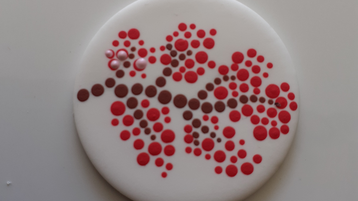 Ciondolo fai da te in argilla polimerica e tecnica di punteggiatura del design dei fiori : Tappa 11 Ciondolo fai da te in argilla polimerica e tecnica di punteggiatura del design dei fiori : Tappa 11