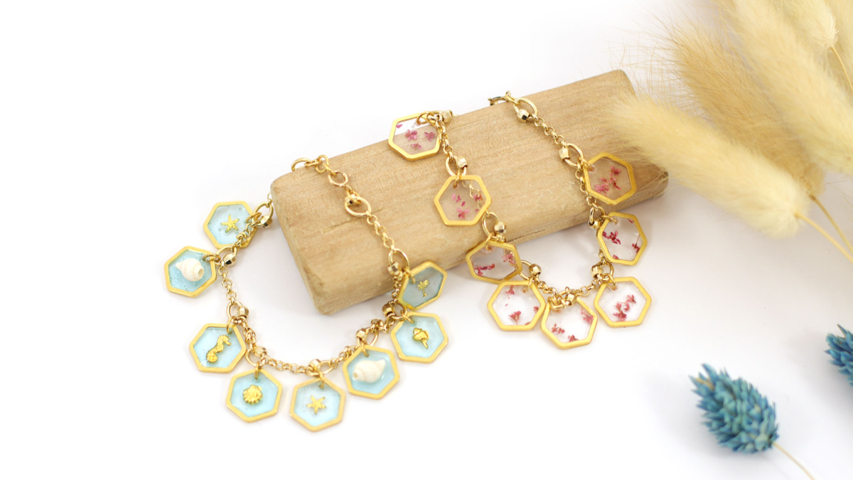 Schema Bracciale Charm Resin holiday memories Schema Bracciale Charm Resin holiday memories